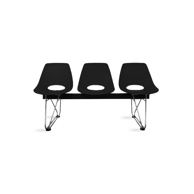 COUPE NEGRA - BANCA 3 CUERPOS