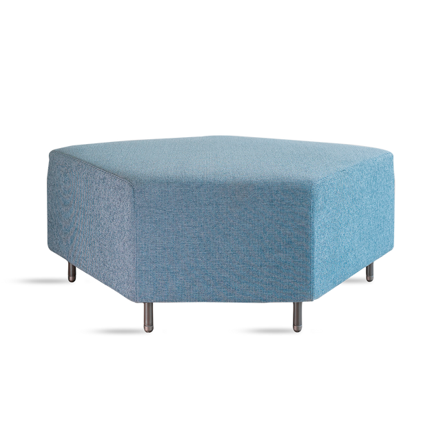 FLOWER POUF POLIGONO