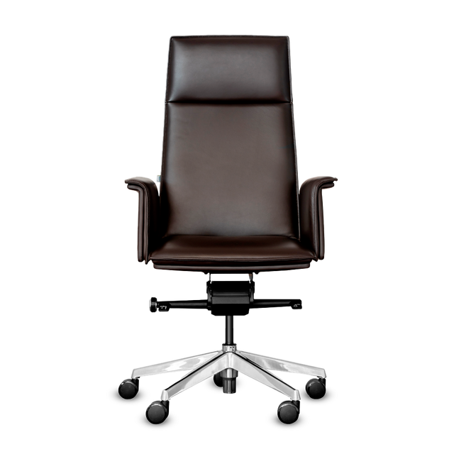 VANGUARD RA CUERO CAFE BASE ALUMINIO