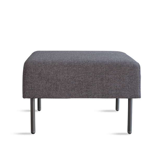 FLOWER AZUL POUF 4P ALTA METAL 1C