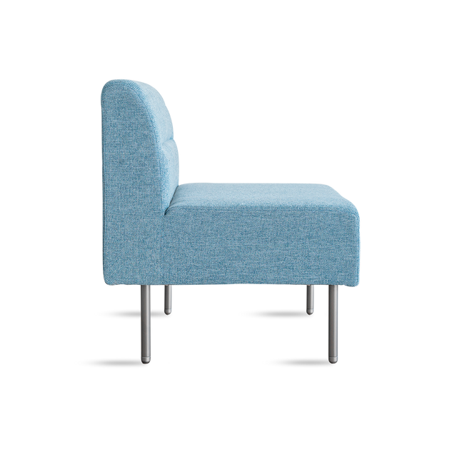 FLOWER AZUL SOFA+RESP 1C 4P ALTA METAL