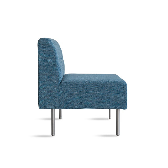 FLOWER AZUL SOFA+RESP 2C 4P ALTA METAL