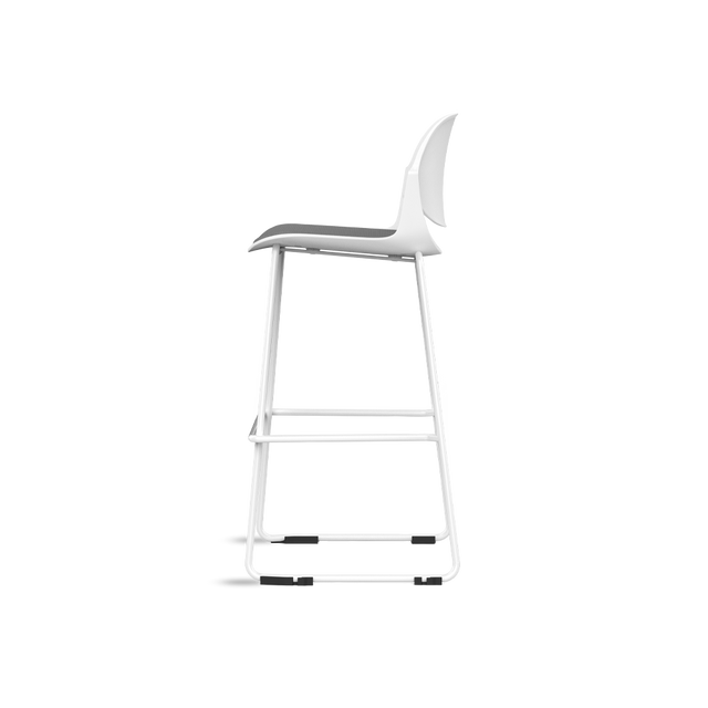 ADAN TABURETE TRINEO E+P BL A.TELA.GRIS