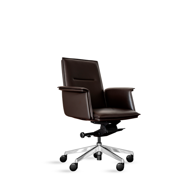 VANGUARD RM CUERO CAFE BASE ALUMINIO