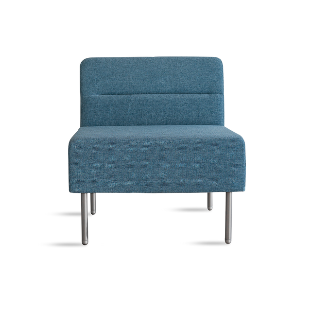 FLOWER AZUL SOFA+RESP 1C 4P ALTA METAL