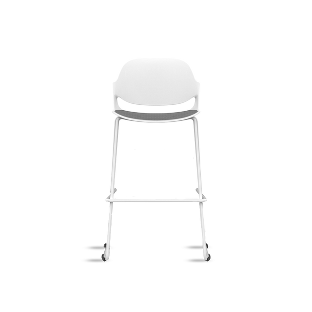 ADAN TABURETE TRINEO E+P BL A.TELA.GRIS