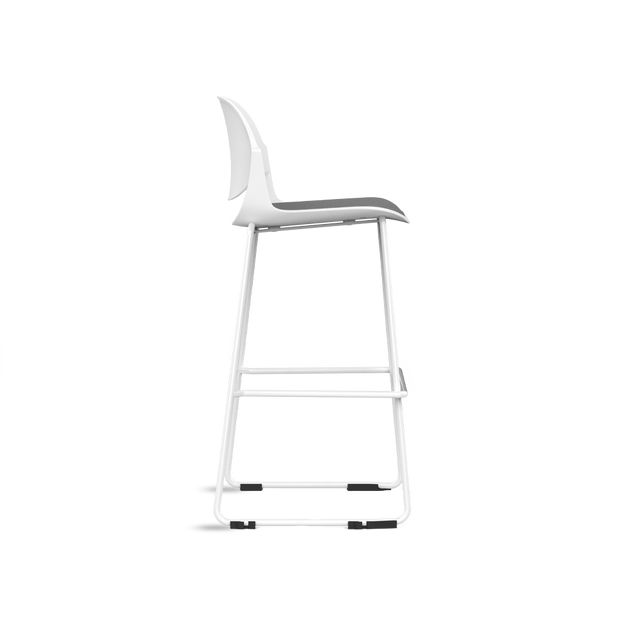 ADAN TABURETE TRINEO E+P BL A.TELA.GRIS